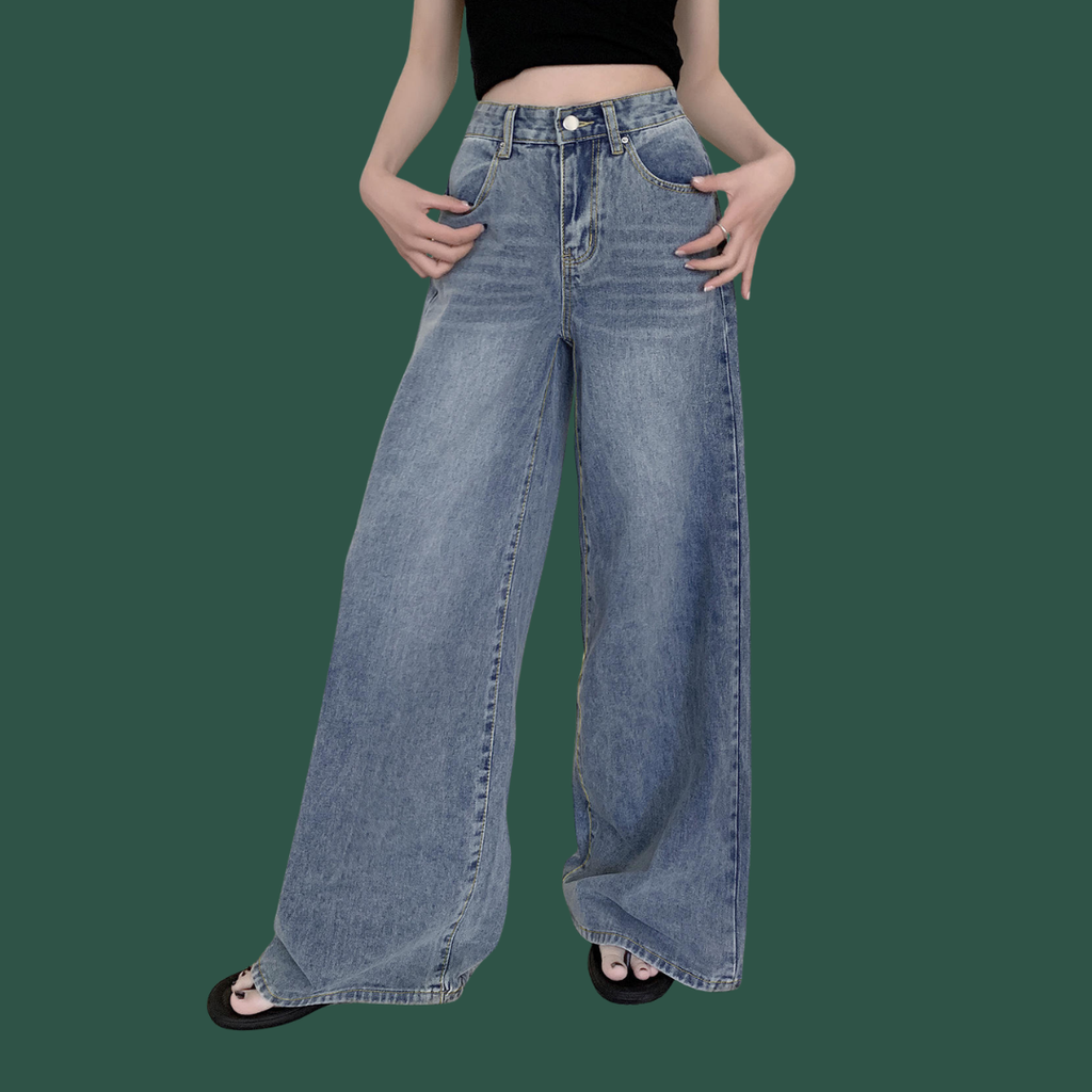 Lovisa – Vida jeans med hög midja