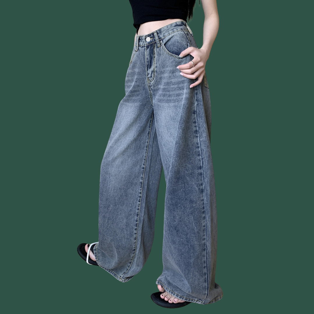 Lovisa – Vida jeans med hög midja